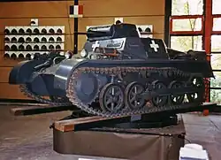 بانزر-1, Mark A on a turntable