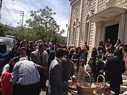 إحتفالات عيد القيامة في تلة وشطاحة