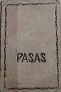 جواز سفر ليتواني صادر عام 1940
