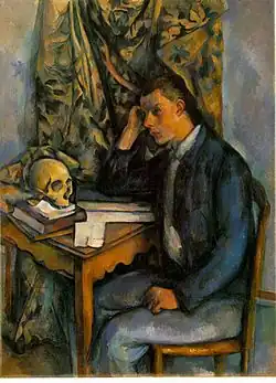 شاب مع جمجمة ،  1896-1898