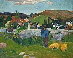 بول غوغان ، The Swineherd ، ١٨٨٨