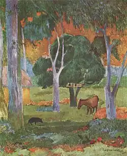 Landscape on La Dominique (Hiva OAU) (1903)