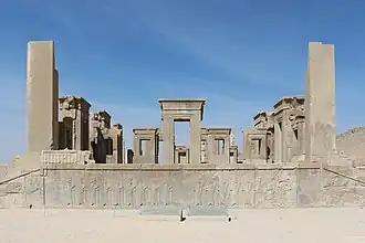 أطلال قصر تتشر، برسبوليس.
