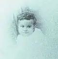 في طفولته عام 1889