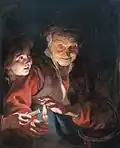 بيتر بول روبنز مشهد ليلة (ج 1616/17)