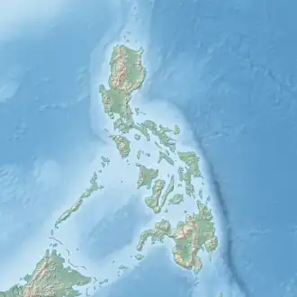 Verde Island Passage على خريطة الفلبين
