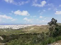 مدينة تونس العاصمة كما تبدو من الجبل