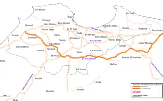 الطريق التحويلية الجنوبية الثانية في الجزائر العاصمة