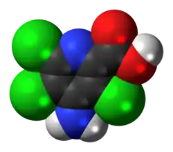 Picloram molecule