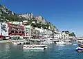 A pier in Capri