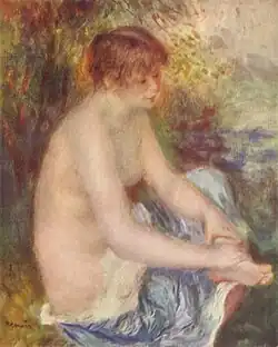 بيير أوغست رينوار، عاري صغير باللون الأزرق، 1879