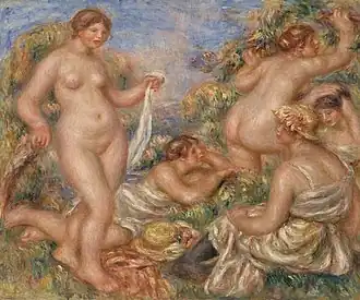 بيير أوغست رينوار، لي بينوز (1918)