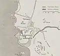 مخطط مونتيه لعام 1924 لموقع جبيل الأثري