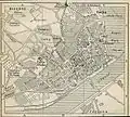 خارطة مدينة بنزرت عام 1937
