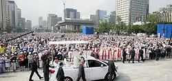 زيارة البابا فرنسيس إلى كوريا الجنوبية عام 2014