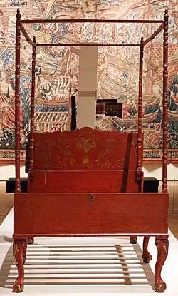 سرير برتغالي ج. 1750.