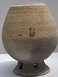 فخار من غايا في المتحف الوطني الكوري.