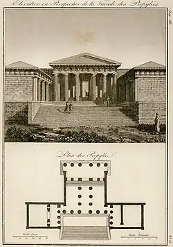 رواق الأكروبوليس، 1832.