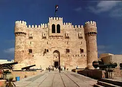 واجهة قلعة قايتباي