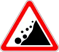 Falling rocks