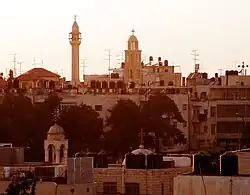 رام الله، من أهم المدن الفلسطينية.