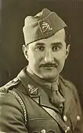 رشاد سليم في الزي العسكري