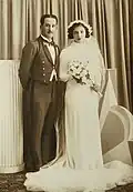 رشاد سليم في يوم زفافه