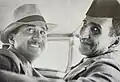 رشاد سليم مع والده الحاج محمد سليم