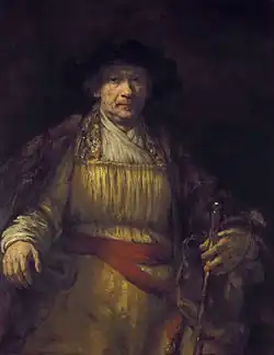 بورتريه رامبرانت، رامبرانت، 1658