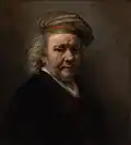 رامبرانت فان راين صورة ذاتية (1669)