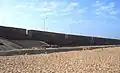 الجانب الخارجي للسور البحري كما يبدو اليوم
