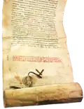 A medieval charter
