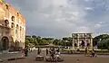 قوس قسطنطين بروما