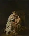 الخير الروماني  جون زوفاني  1769