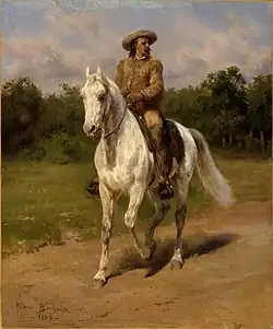 صورة الكولونيل وليام كودي Portrait de Col. بوفالو بيل