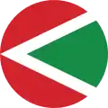 Roundel of the Hungarian Air Force between 1990 - 1991.