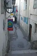 نهج غرنوطة حيث كان مقر الحزب الحر الدستوري