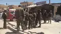 مقاتلي قوات سوريا الديمقراطية في مدينة الطقة في 13 أيار / مايو 2017.