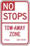 No stops tow away zone, Seattle