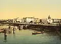 جسر القصر ورصيف رصيف الأميرالية 1890-1900