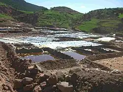 إنتاج الملح في وادي أوريكا