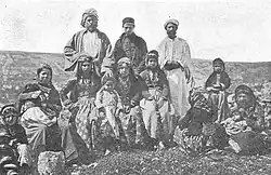 سامريون، صورة ق. 1900م من مقتنيات صندوق استكشاف فلسطين.