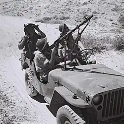 دورية لوحدة ثعالب شمشون، سبتمبر 1948