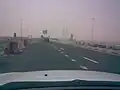 خلال عاصفة رملية