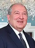 أرمينياارمين سركيسيانقائمة رؤساء أرمينيا