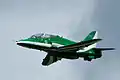 صورة لطائرة تابعة لصقور السعودية في معرض airpower 2011