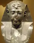 تمثال لسيتي الأول بمتحف المتروبوليتان