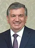 أوزبكستانفخامة شوكت ميرضيايف رئيس جمهورية أوزبكستان