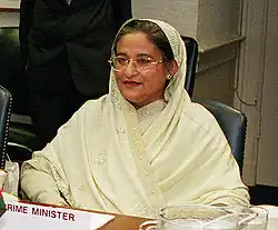 بنغلاديششيخة حسينة واجد
