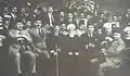 عمر بك الداعوق وغيره من المحافظين العثمانيين في بيروت في وقت ما حوالي عام 1915.